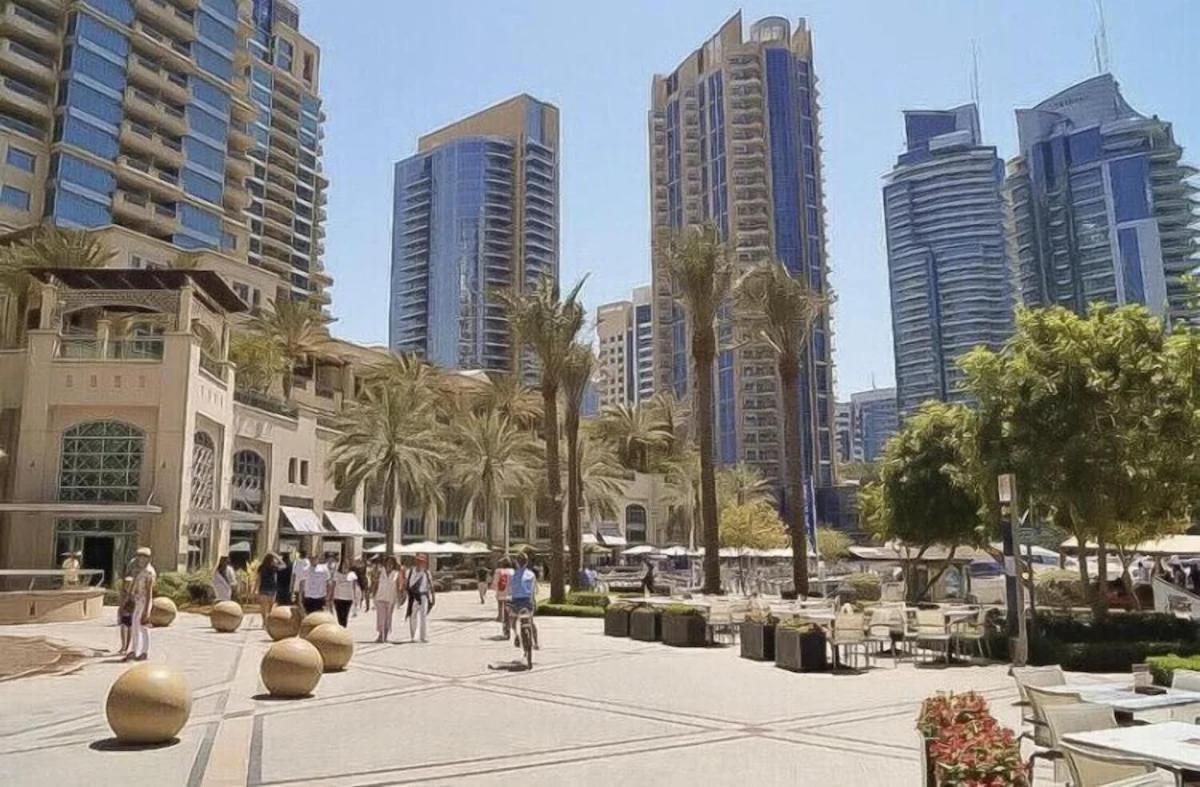 Luxury Apartments In Dubai Marina Kültér fotó